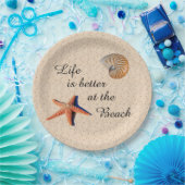 Beter bij het strand Paper Bord (Feest)