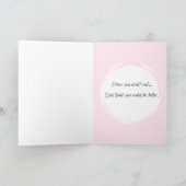 Beter Binnenkort Funny Card Dark Humor Bedankkaart (Binnen)