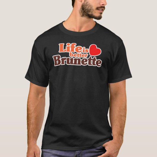 Beter Brunette T-shirt (Voorkant)