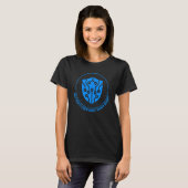 Beter cyberveilig dan jammer cyber warrior & Secur T-shirt (Voorkant volledig)