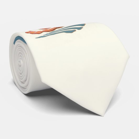 Beter dan Bacon Vaderdag Stropdas (Opgerold)