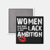 Beter dan Equal Funny Fridge Magnet (Voorkant / Achterkant)