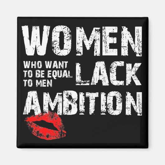 Beter dan Equal Funny Fridge Magnet (Voorkant)