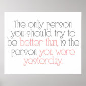 Beter dan gisteren Poster (Voorkant)