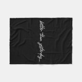 Beter dan gisteren trainingscursus die past bij fleece deken (Voorkant (Horizontaal))