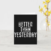 Beter dan gisteren trainingscursus die past bij kaart (Gele Bloem)