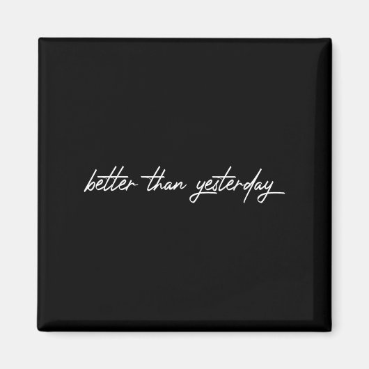 Beter dan gisteren trainingscursus die past bij magneet (Voorkant)