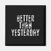 Beter dan gisteren trainingscursus die past bij magneet (Voorkant)