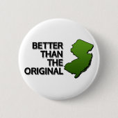 Beter dan het origineel ronde button 5,7 cm (Voorkant)