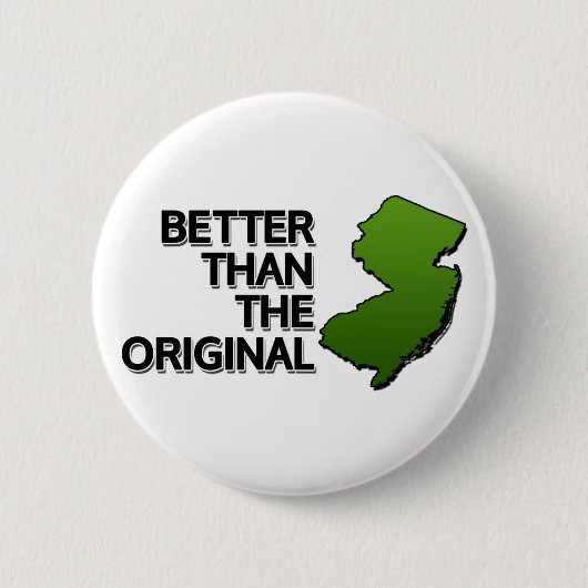 Beter dan het origineel ronde button 5,7 cm (Voorkant)