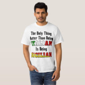 Beter dan Italiaans zijn is Siciliaans zijn T-shirt (Voorkant volledig)
