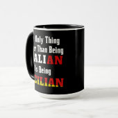 Beter dan Italiaans zijn is Siciliaanse Mok zijn (Voorkant links)