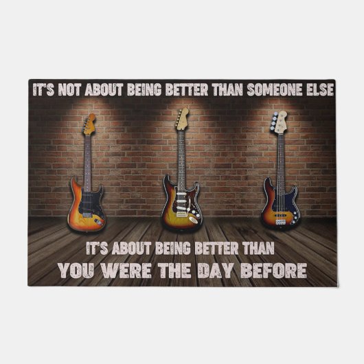 Beter dan je de dag ervoor was deurmat (Voorkant)