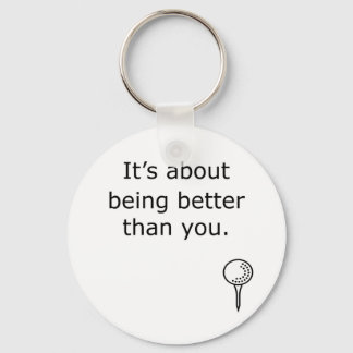Beter dan je Golfdesign Sleutelhanger