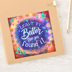 Beter dan jij vond het trendy leuke inspiratie sticker