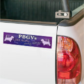 Beter dan Kinder PBGV Bumpersticker (Op Truck)