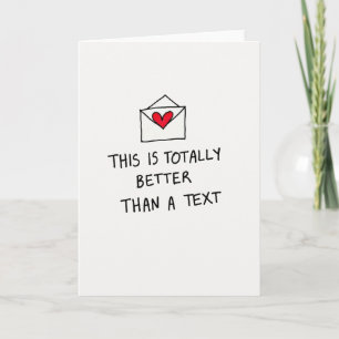 Beter Dan Tekst Liefdeskaart Kaart