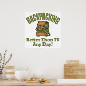 Beter dan tv - rugzak poster (Keuken)