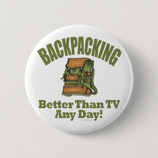 Beter dan tv - rugzak ronde button 5,7 cm (Voorkant)