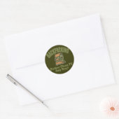 Beter dan tv - rugzak ronde sticker (Envelop)