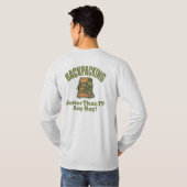 Beter dan tv - rugzak t-shirt (Achterkant volledig)