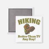 Beter dan tv - wandelend magneet (Voorkant / Achterkant)