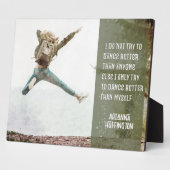 Beter dansen fotoplaat (Zijkant)