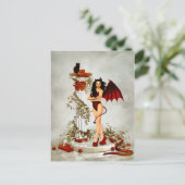 Beter de duivel die je kent briefkaart (Staand voorkant)