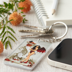 Beter de duivel die je kent sleutelhanger