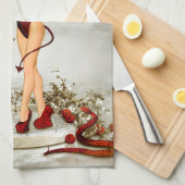 Beter de duivel die je kent theedoek (Quarter Fold)