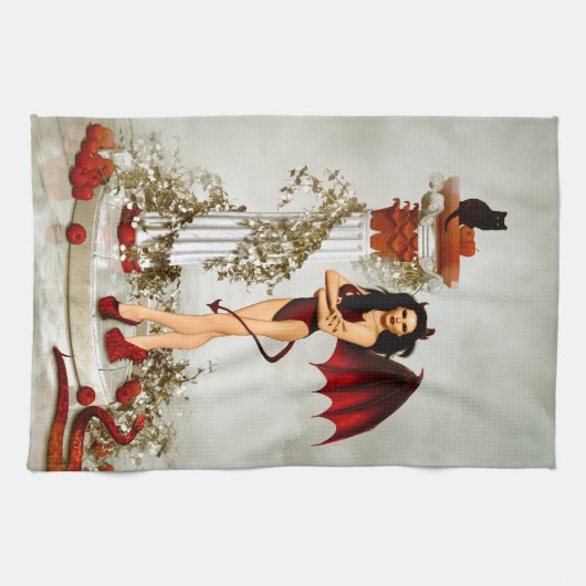 Beter de duivel die je kent theedoek (Horizontaal)