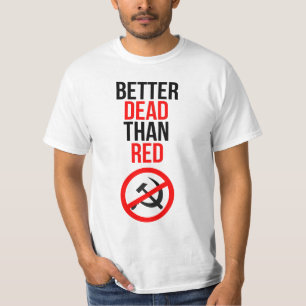 Beter dood dan rood t-shirt