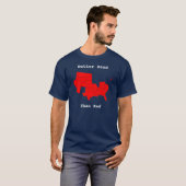 Beter dood, dan rood t-shirt (Voorkant volledig)