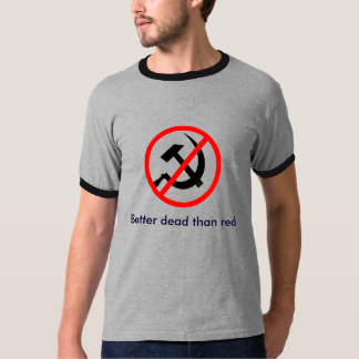 Beter dood dan rood t-shirt