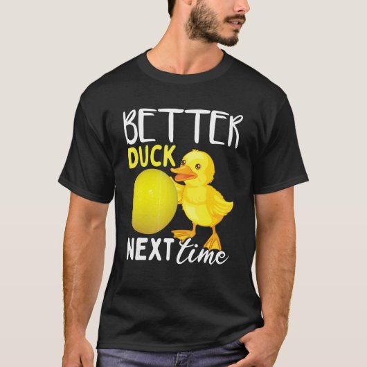 Beter Duck Next Time Dodgeball T-shirt (Voorkant)