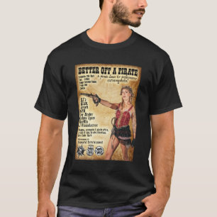 Beter een piraat t-shirt