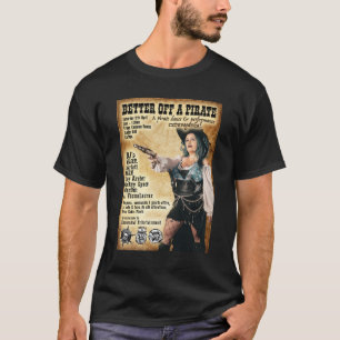 Beter een piraat t-shirt