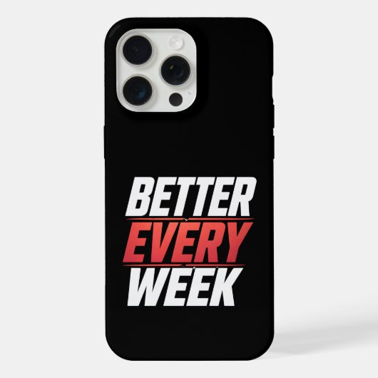 BETER ELKE WEEK iPhone HOESJE (Achterkant)