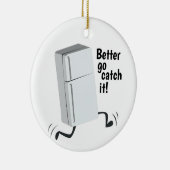 Beter gaan vangen keramisch ornament (Rechts)