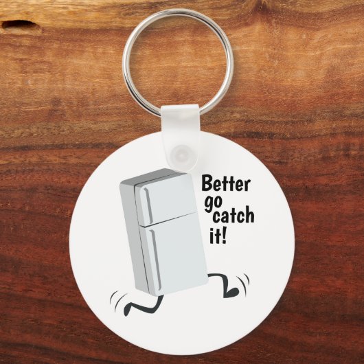 Beter gaan vangen sleutelhanger (Voorkant)