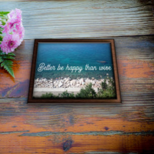 Beter gelukkig zijn dan verstandig poster