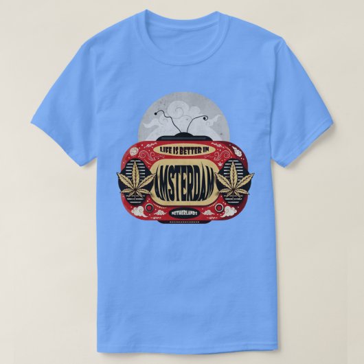 Beter in Amsterdam T-shirt (Design voorkant)