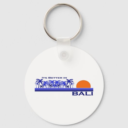 Beter in Bali, Indonesië Sleutelhanger (Voorkant)