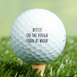 Beter in de Rough Funny Golfballen