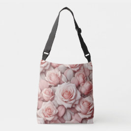 Beter in Roze Rozen Crossbody Tas