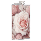 Beter in Roze Rozen Heupfles (Rechts)