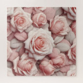 Beter in Roze Rozen Legpuzzel (Horizontaal)