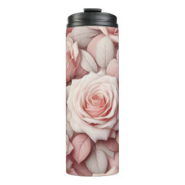 Beter in Roze Rozen Thermosbeker