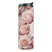 Beter in Roze Rozen Thermosbeker (Gedraaid links)