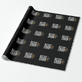 Beter irrationeel dan denkbeeldige Pi-dag wiskunde Cadeaupapier (Uitgerold)